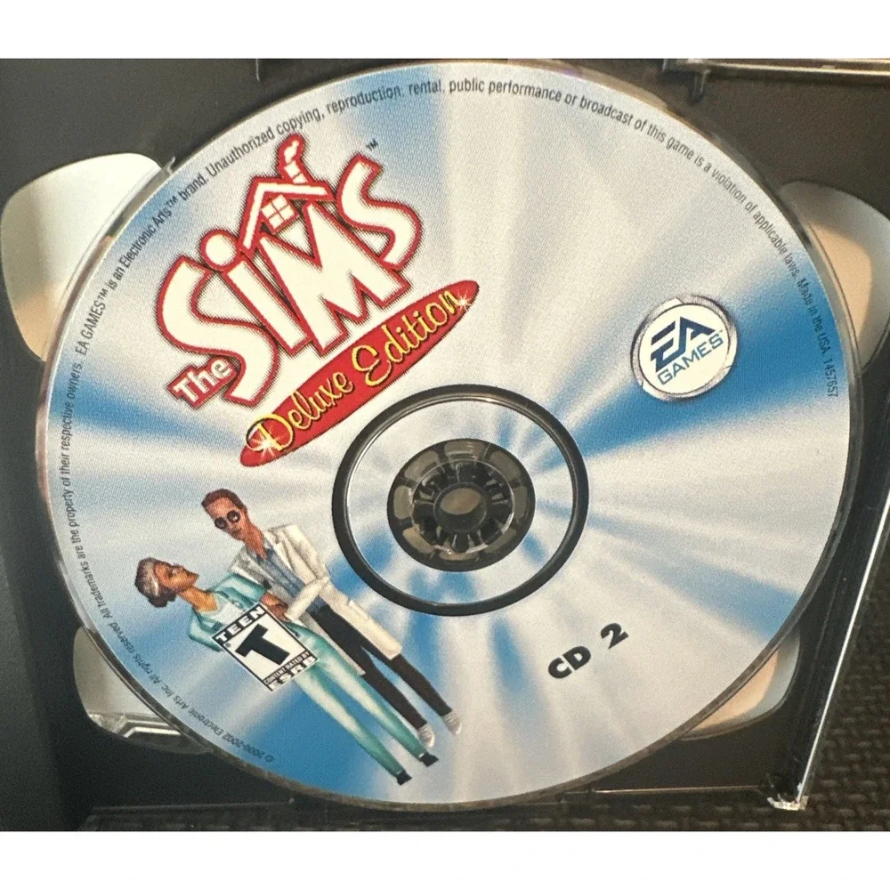 The Sims PC Double Deluxe Livin' Large House Party Game